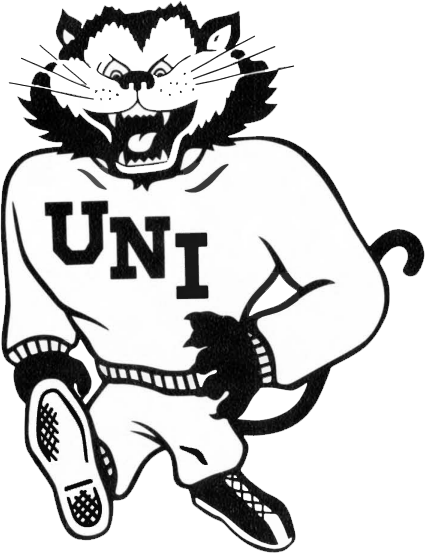 Northern Iowa Panthers 1973-1976 Primary Logo diy DTF decal sticker